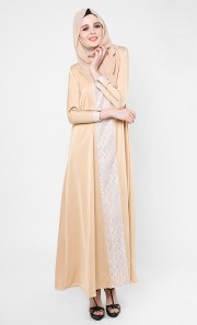 Alana Dress in Nude