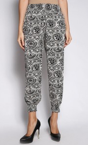 Borneo Jenny Pants in Black