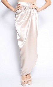 Wrap Skirt in Silver