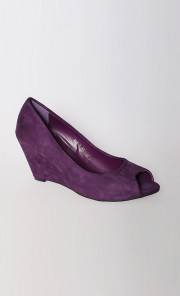 Alphie Wedges in Purple
