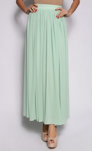 Maxi Skirt in Mint