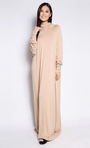 Leyka Dress in Beige
