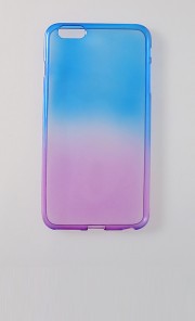 iPhone 6 Plus Ombre Case in Blue and Pink