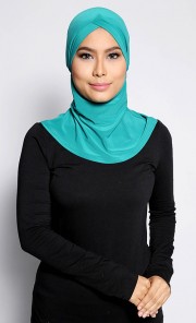 Lycra Head and Neck Inner in Green