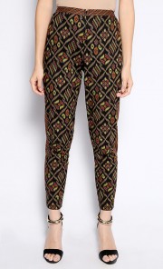 Side Panel Pants in Black Odyssey