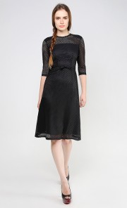 Lace Dress in Black