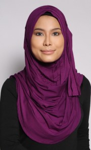Hanna Instant Hijab in Purple