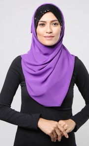 Sparkle 2.0 Shawl in Sparkle Purple