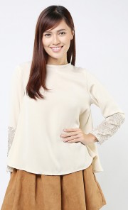 Laana Top in Champagne