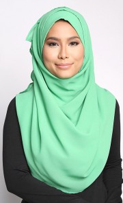 Voila Maxi Scarf in Ming Green