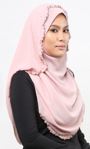 Lily Shawl in Thistle Blush