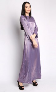 Glitter Jubah in Purple