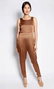 Audrey Jumpsuit in Brown