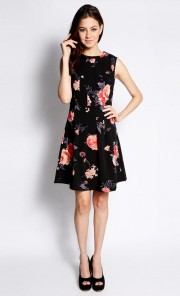 Rosey Dress in Black