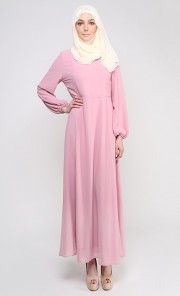 The Limited Edition Crystal Dress in Pink Blush