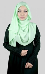 Duhaa Instant Shawl in Mint