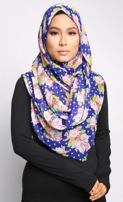 Sabrina Shawl in Blue