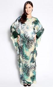Exclusive Kaftan in Green