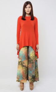 Palazza Pants Suit in Orange