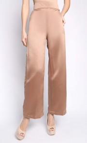 Vera Palazzo Pants in Brown