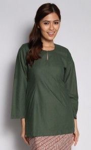 Kurung Top in Green