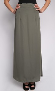Cattail Skirt in Dark Green