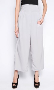 Palazzo Pants in Light Grey