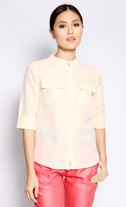 Shoxy Top in White