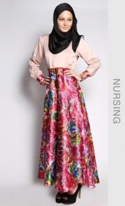 Princess Belle Dress in Nude