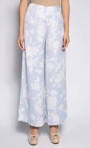Printed Shizuka Pants in Blue