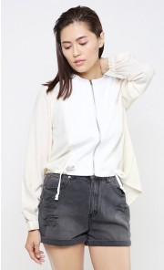 Ophelia Jacket in Off White