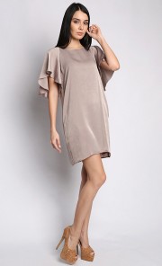 Noushin Dress in Khaki