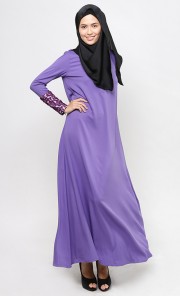 De'Chloe Dress in Radiant Orchid