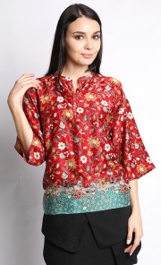 Azalea Top in Red