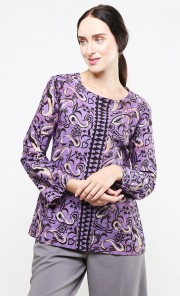Abiba Top in Purple
