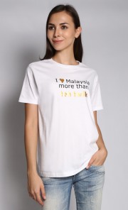 Teh Tarik Tee in White
