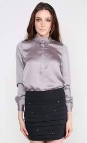 Striped Shirt in Grey