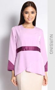 Haela Nursing Blouse in Lilac