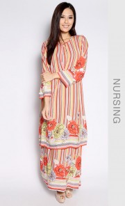 Kurung Pahang in Orange Strike