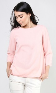 Freja Back Pleats Top in Pink