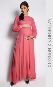 Jubah in Peach