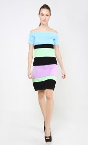 Licorice Dress in Multi