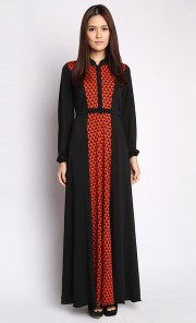 Library Jubah in Orange