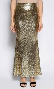 Sparkle Skirt in New Gold