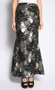 Lacey Skirt in Gold and Black