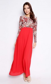Airis Dress in Red