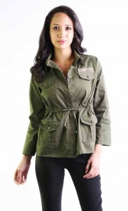 Army Top in Army Green