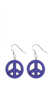 Peace Ceria Earrings in Indigo