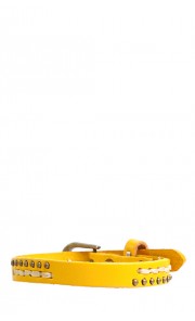 Studded Placement Cuff in Yellow