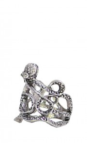 Octo Ring in Silver